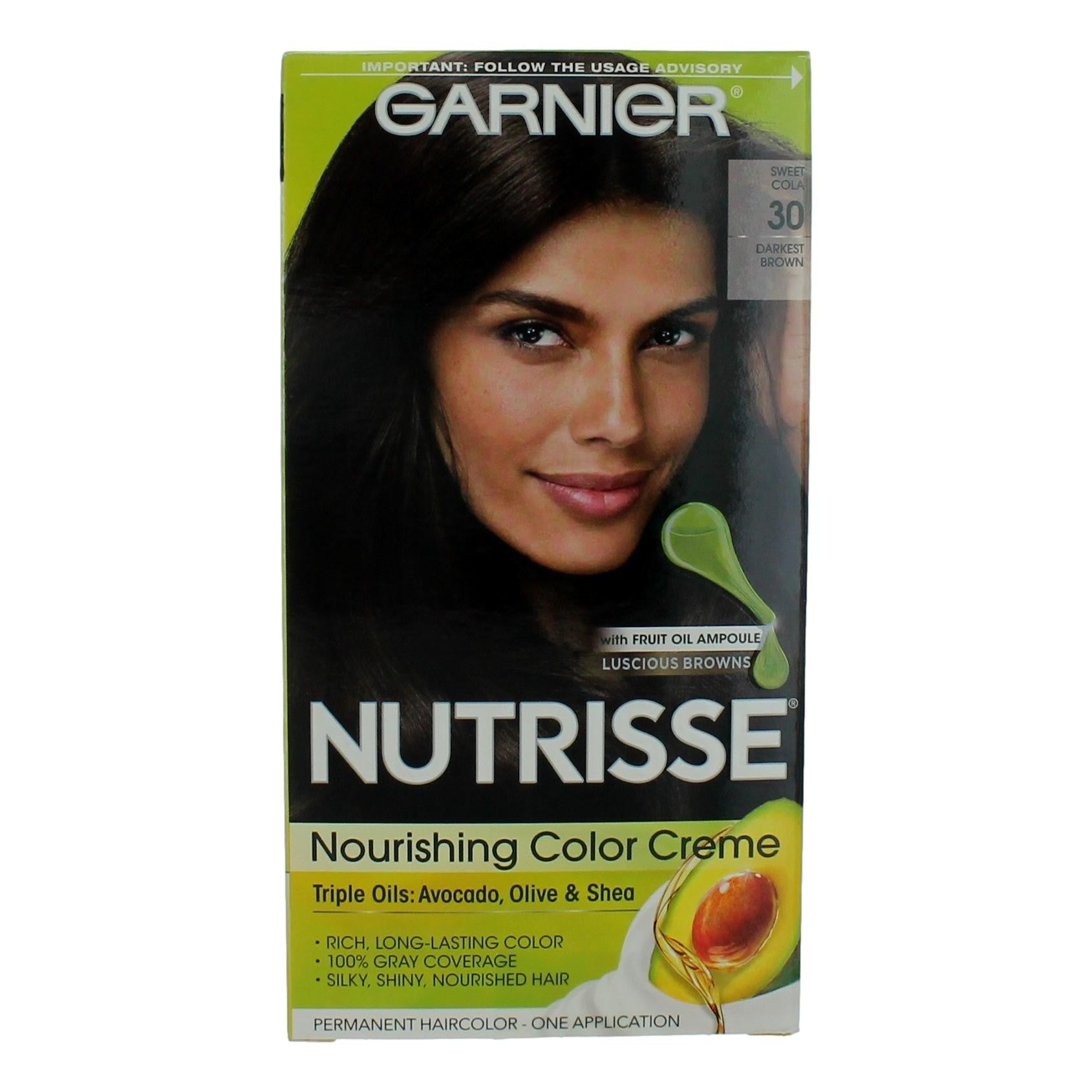 Photo of Garnier Hair Color Nutrisse Coloring Creme by Garnier, Hair Color- Sweet Cola 30
